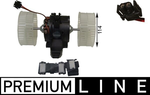 Interior Blower - AB 133 000P MAHLE