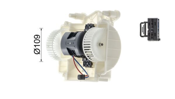 Interior Blower - AB 139 000P MAHLE
