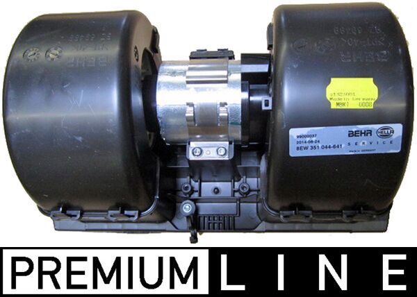 Interior Blower - AB 176 000P MAHLE