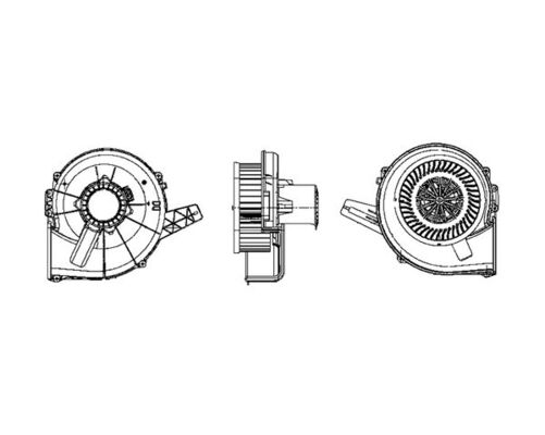 Interior Blower - AB 18 000P MAHLE