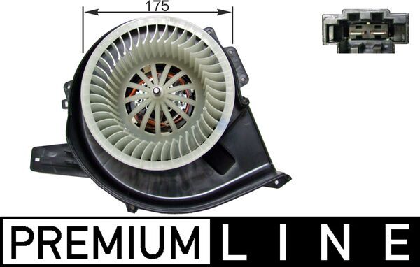 Interior Blower - AB 20 000P MAHLE