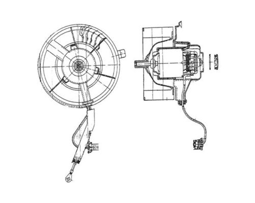 Interior Blower - AB 37 000P MAHLE