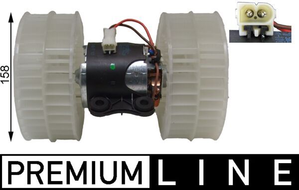 Ventilatore abitacolo - AB 40 000P MAHLE
