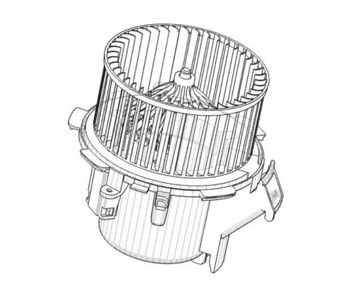 Interior Blower - AB 42 000P MAHLE