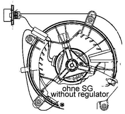 Ventilatore abitacolo - AB 65 000P MAHLE