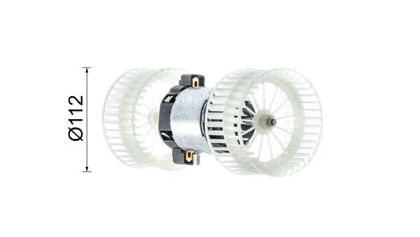 Interior Blower - AB 87 000P MAHLE