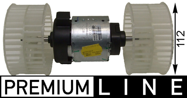 Interior Blower - AB 87 000P MAHLE