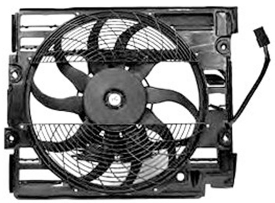 Fan, A/C condenser - ACF 24 000S MAHLE
