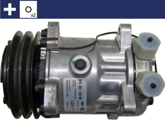 Compressor, air conditioning - ACP 1062 000S MAHLE