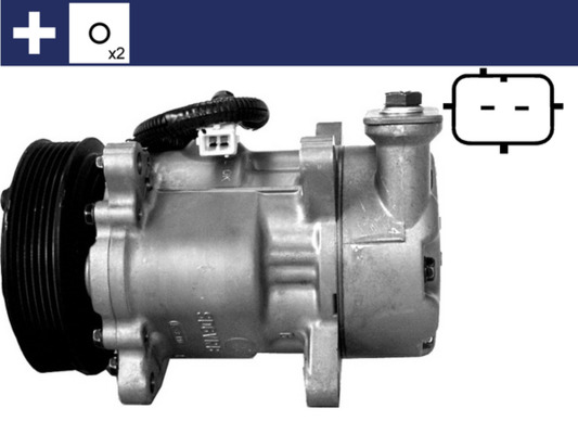 Compressor, air conditioning - ACP 1095 000S MAHLE