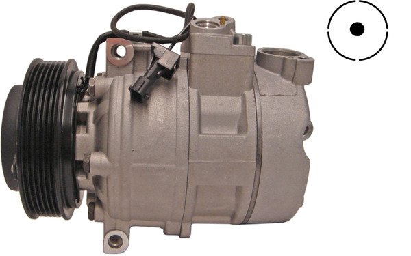 Compressor, air conditioning - ACP 1151 000S MAHLE