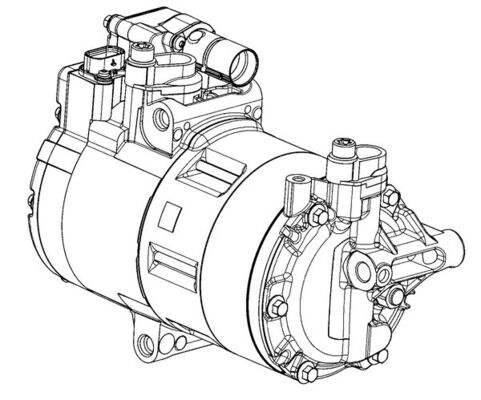 kompresorius, oro kondicionierius - ACP 1453 000P MAHLE