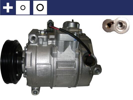 Compressor, air conditioning - ACP 167 000S MAHLE