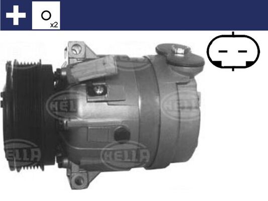 Compressor, air conditioning - ACP 320 000S MAHLE