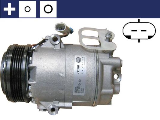 Compressor, air conditioning - ACP 45 000S MAHLE
