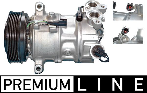 Compressore, Climatizzatore - ACP 511 000P MAHLE