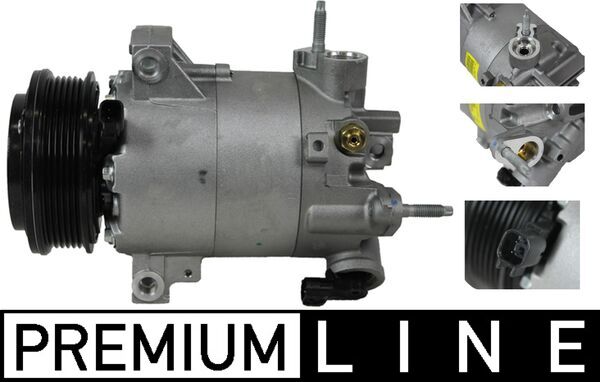 Compressor, air conditioning - ACP 551 000P MAHLE