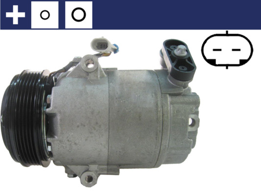 Compressor, air conditioning - ACP 59 000S MAHLE