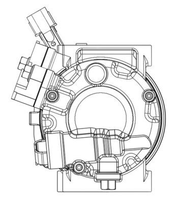 Compressor, air conditioning - ACP 629 000P MAHLE