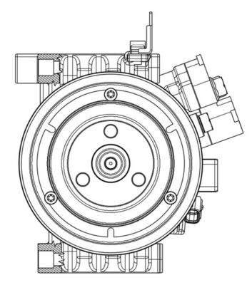 Compressor, air conditioning - ACP 631 000P MAHLE