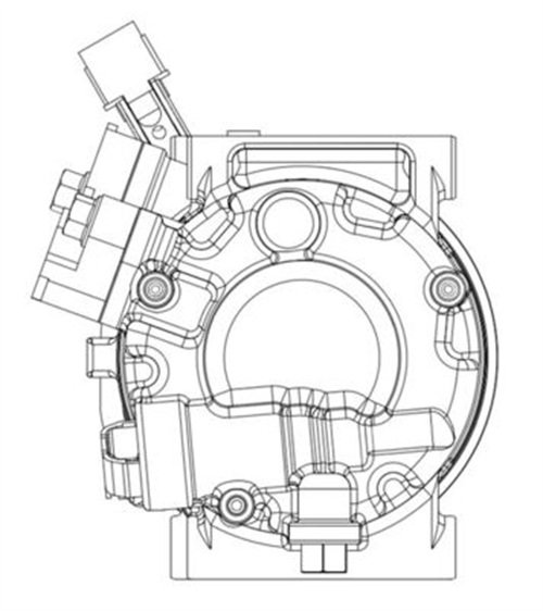Compressor, air conditioning - ACP 632 000P MAHLE