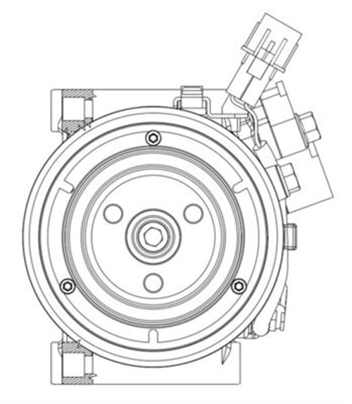 Compressor, air conditioning - ACP 632 000P MAHLE