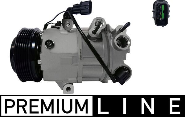 Compressor, air conditioning - ACP 657 000P MAHLE