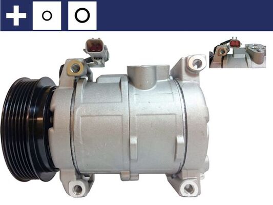 Compressor, air conditioning - ACP 697 000S MAHLE