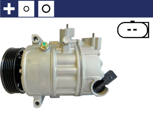 Compressor, air conditioning - ACP 6 000S MAHLE