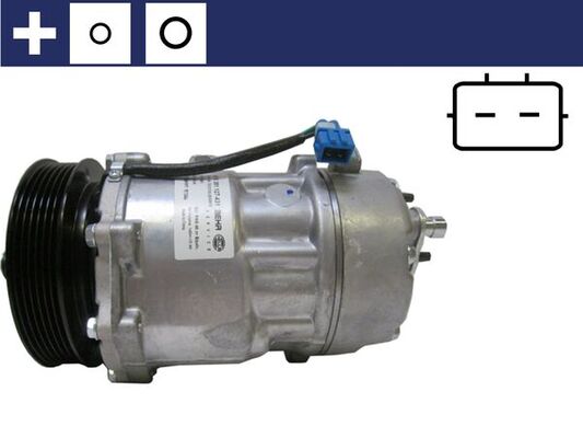 Compressor, air conditioning - ACP 79 000S MAHLE