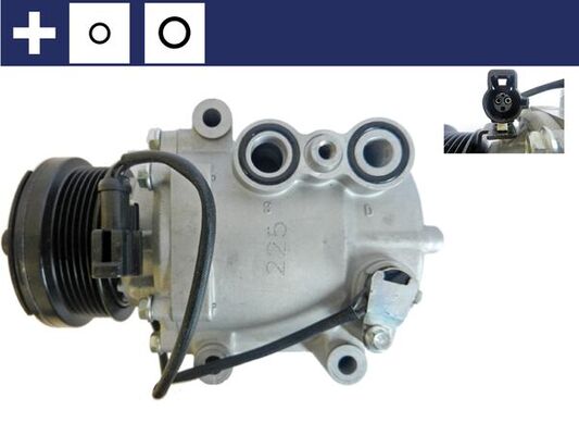 Compressor, air conditioning - ACP 859 000S MAHLE