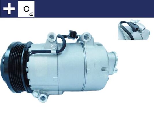 Compressor, air conditioning - ACP 861 000S MAHLE