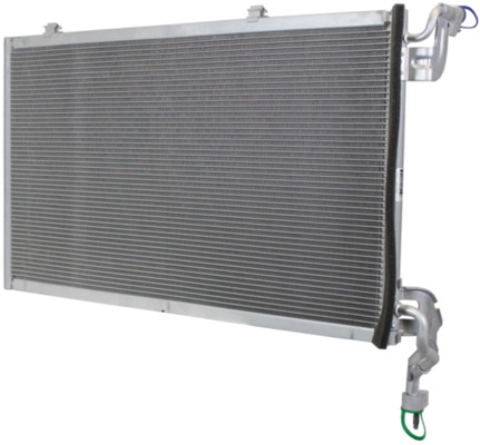 Condenser, air conditioning - AC 10 000P MAHLE