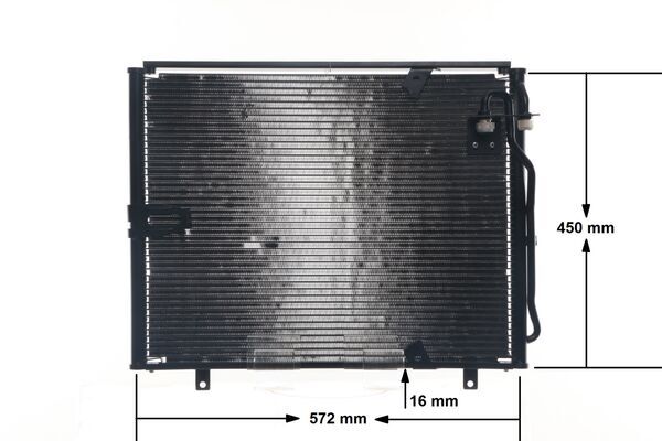 Condenser, air conditioning - AC 148 000S MAHLE