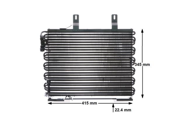 Condensatore, Climatizzatore - AC 159 000S MAHLE