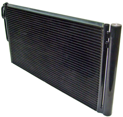 Condenser, air conditioning - AC 590 000S MAHLE