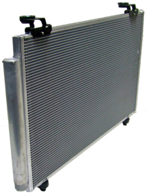 Condenser, air conditioning - AC 827 000S MAHLE