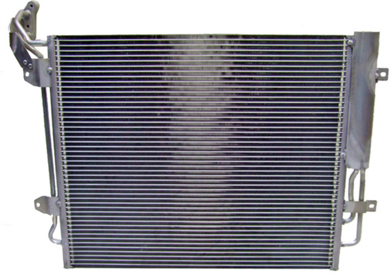 Condenser, air conditioning - AC 849 000S MAHLE