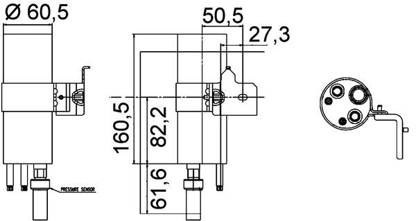 Dryer, air conditioning - AD 290 000P MAHLE