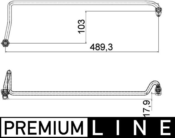 Flessibile olio - AHX 5 000P MAHLE