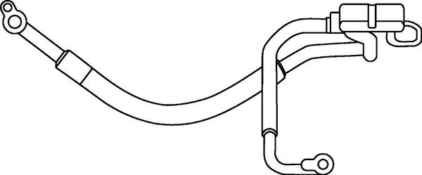 High-/Low Pressure Line, air conditioning - AP 64 000P MAHLE