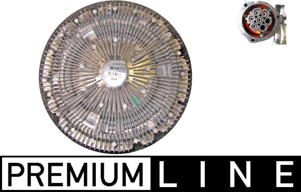 Clutch, radiator fan - CFC 191 000P MAHLE