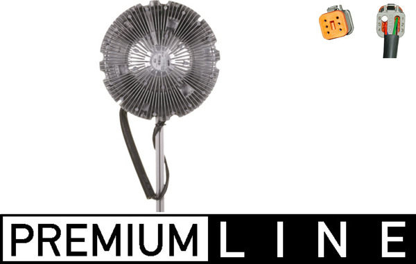 Giunto di collegamento, Ventilatore radiatore - CFC 26 000P MAHLE