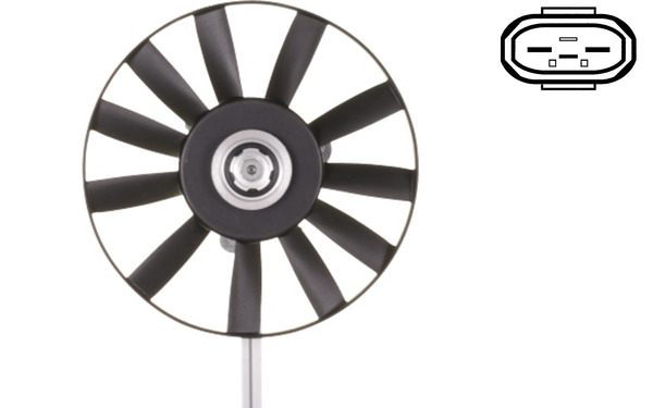 ventiliatorius, radiatoriaus - CFF 12 000S MAHLE