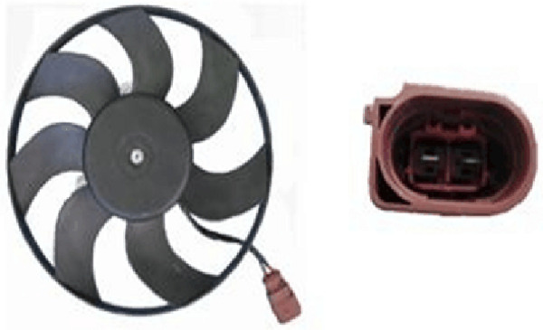 Fan, radiator - CFF 188 000S MAHLE