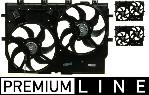 Fan, radiator - CFF 192 000P MAHLE