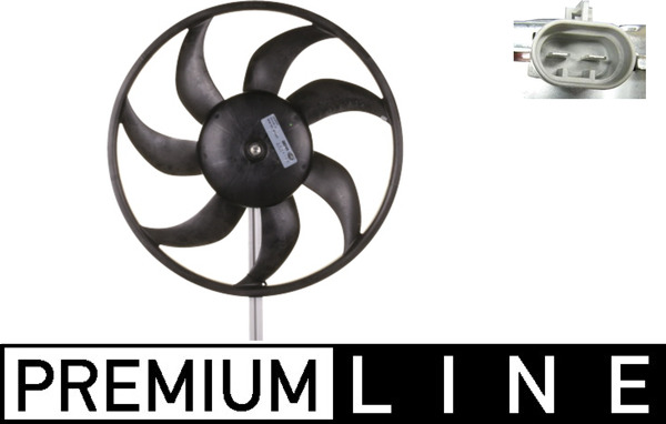 Fan, radiator - CFF 231 000P MAHLE