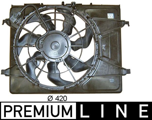 Ventola, Raffreddamento motore - CFF 265 000P MAHLE