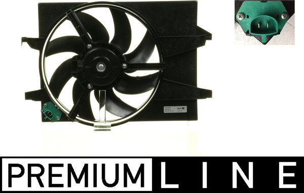 Fan, radiator - CFF 282 000P MAHLE