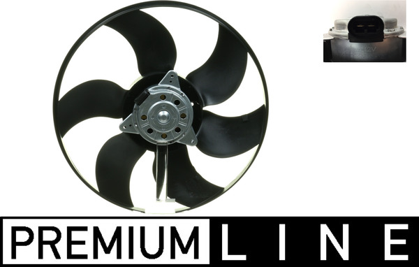 Fan, radiator - CFF 308 000P MAHLE
